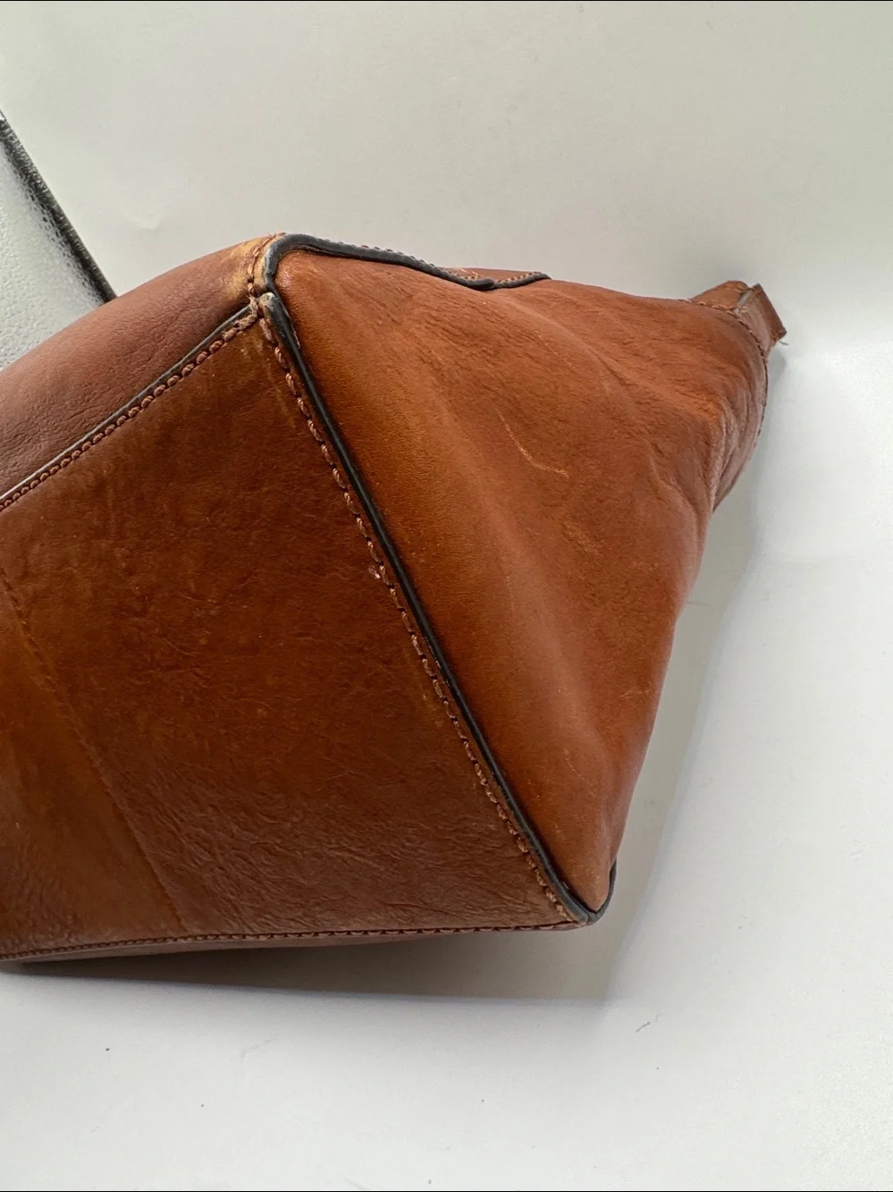 Frye lined leather purse